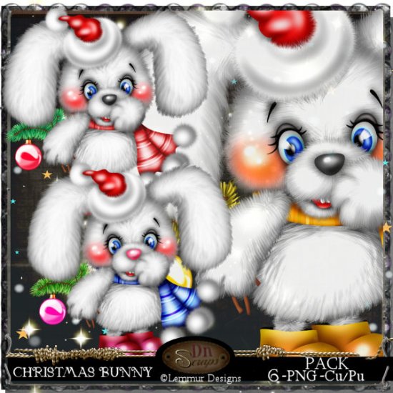 Christmas Bunny Pack - Click Image to Close