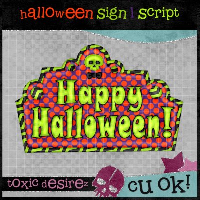 CU Halloween Sign 1 Script