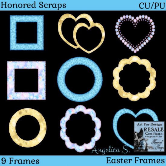 Easter Frames (CU/PU) - Click Image to Close