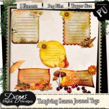 THANKSGIVING SEASON JOURNAL TAG PACK - TAGGER SIZE