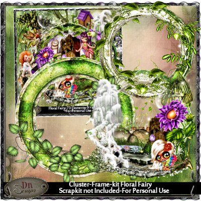 Cluster Frame-Floral Fairy