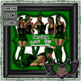 Emo Green Poser Pack - CU ok