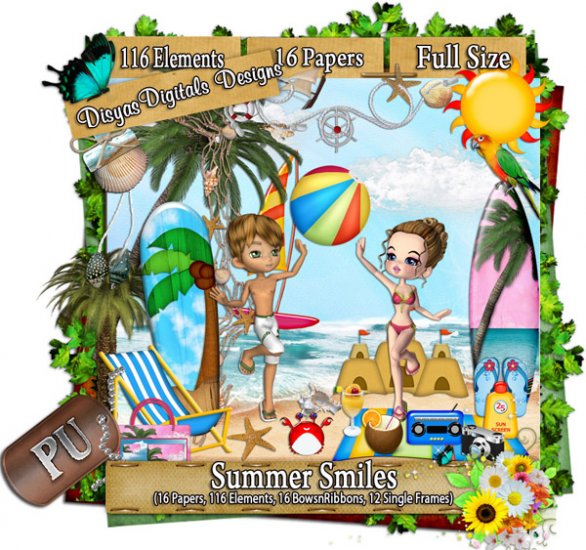 SUMMER SMILES KIT - FULL SIZE - Click Image to Close