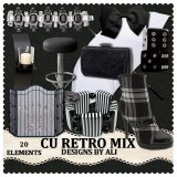 CU Retro Black & White Mix TS