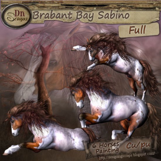 Brabant Bay Sabino Horses - Click Image to Close