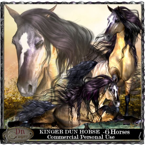 Kinger Dun Horse - Click Image to Close