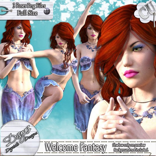 WELCOME FANTASY TUBE PACK CU - Click Image to Close