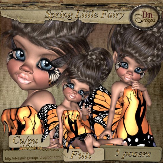 Spring Little Fairy - Click Image to Close