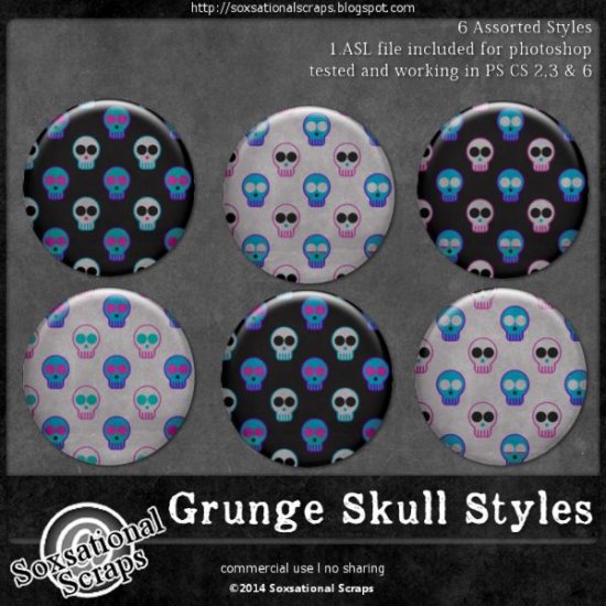 Skull Styles CU - Click Image to Close
