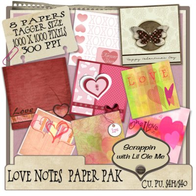 Love Notes Paper Pak
