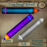 Cute Pencil School (Template)