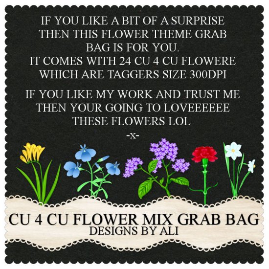 CU 4 CU Flower Mix Blind Grab Bag TS - Click Image to Close