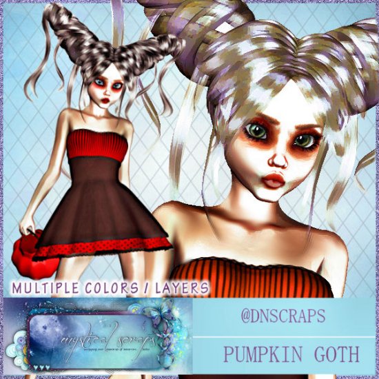 Pumpkin Goth - Click Image to Close