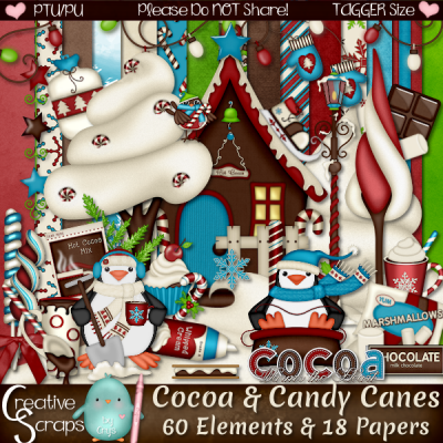 Cocoa and Candy Canes TS