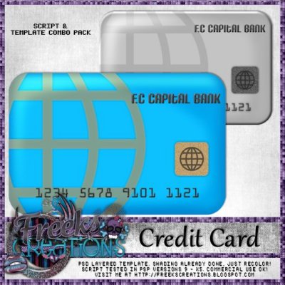 Credit Card - Combo Pack