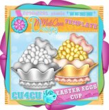 Easter Eggs Cup Template/ CU