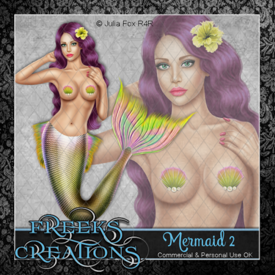 Mermaid 2 - CU - Click Image to Close
