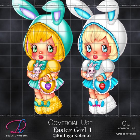 Easter Girl 1 - Click Image to Close