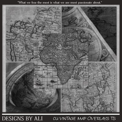 CU Vintage Maps Overlays TS