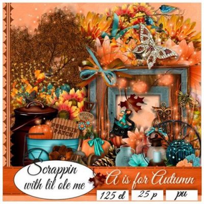 A Is For Autumn Taggers Kit