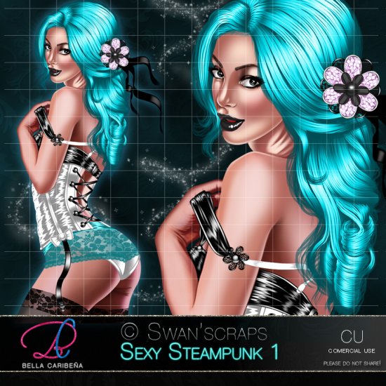 Sexy Steampunk 1 - Click Image to Close