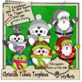 Christmas Tweets Templates ( lg tagger size )