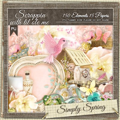 Simply Spring Taggers Kit