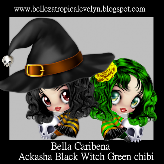 CU Ackasha BlackWitch-Green - Click Image to Close