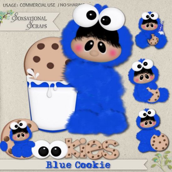 Blue Cookie CU - Click Image to Close
