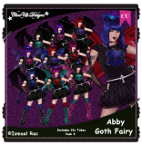 Abby Goth Fairy CU/PU Pack 3