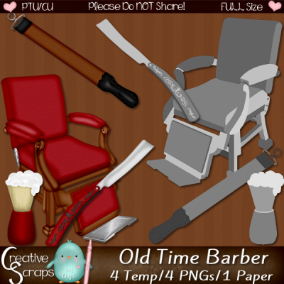 Old Time Barber CU