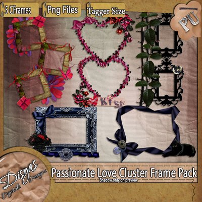 PASSIONATE LOVE CLUSTER FRAME PACK TS