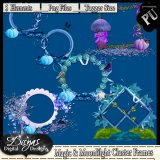 MAGIC AND MOONLIGHT CLUSTER FRAMES PACK - TAGGER SIZE