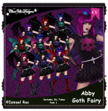 Abby Goth Fairy CU/PU Pack 1