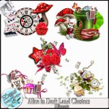 ALICE IN DARKLAND CLUSTER PACK - TS by Disyas
