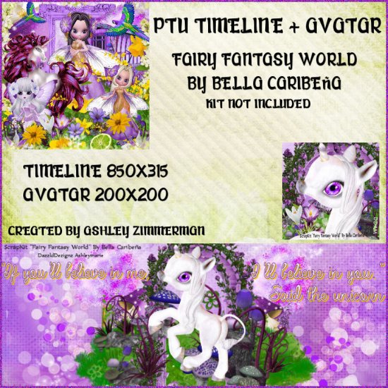 Fairy Fantasy Timeline Set 2 (PU-TS) - Click Image to Close