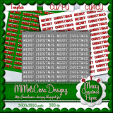 Merry Christmas Paper Template/ CU