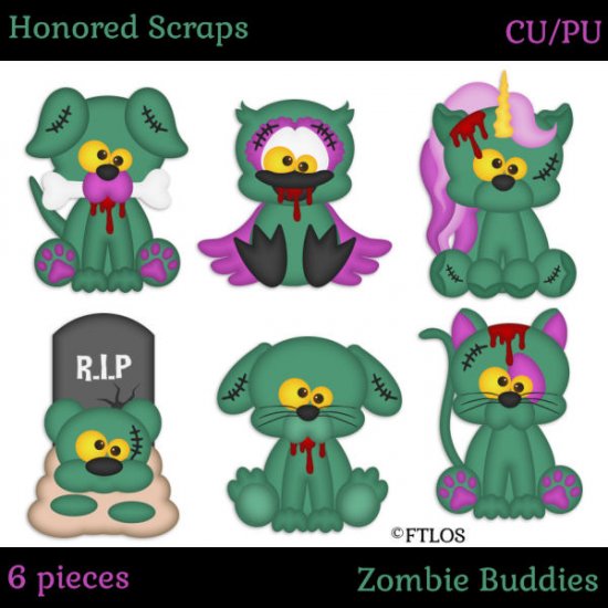 Zombie Buddies (CU/PU) - Click Image to Close