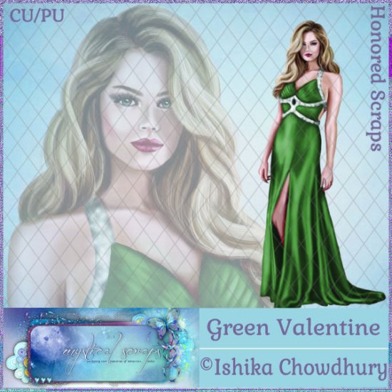 Green Valentine (CU/PU) - Click Image to Close