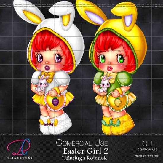 Easter Girl 2 - Click Image to Close