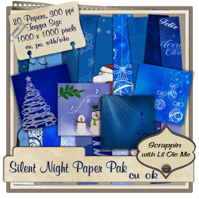 Silent Night Paper Pac