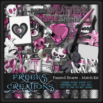Painted Hearts - Match Kit