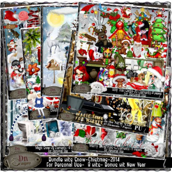 Bundle kits Snow-Christmas(2014) - Click Image to Close