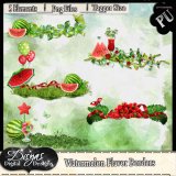 WATERMELON FLAVOR BORDER PACK - TAGGER SIZE