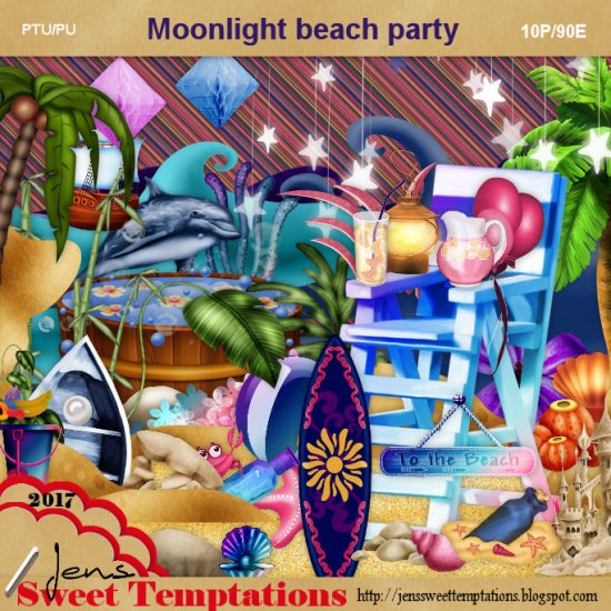 Moonlight Beach Party - Click Image to Close