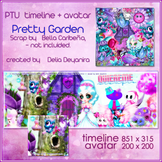 Pretty Garden Timeline Set - Click Image to Close