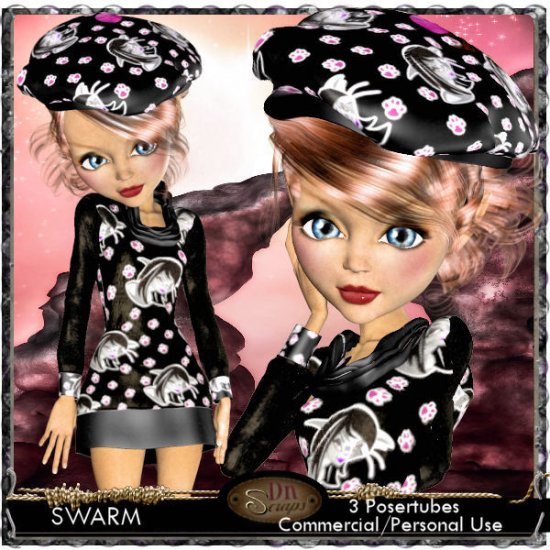 Swarm Girl - Click Image to Close