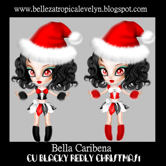 CU Blacky Redly Christmas - Click Image to Close