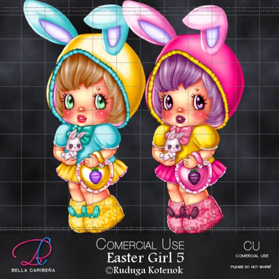 Easter Girl 5 - Click Image to Close