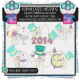 New Year Clipart Set4